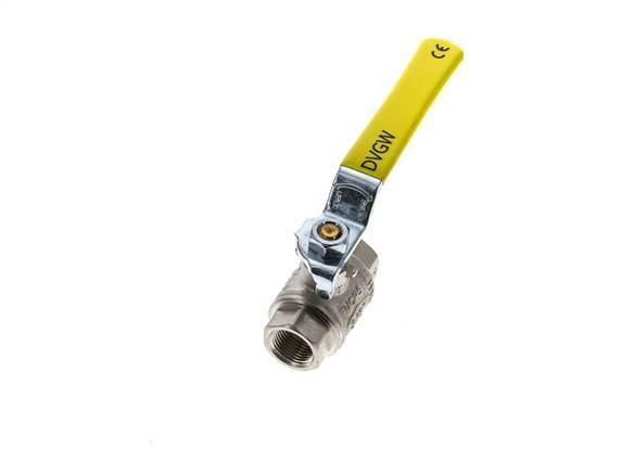 Válvula De Bola De Latón De 2 Vías Para Oxígeno Rp 3/8 Pulgadas PN 63