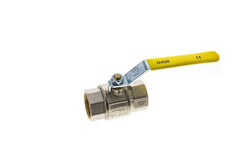 Válvula De Bola De Latón De 2 Vías Para Oxígeno Rp 1-1/4 Pulgadas PN 30