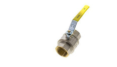 Rp 1-1/2 inch 2-Way Oxygen Brass Ball Valve PN 25