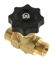 G 1/2'' Male Threaded Brass Ball Valve 40 bar with Handwheel