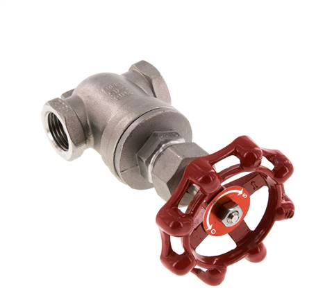 G 1/2'' Stainless Steel Gate Valve 16 bar