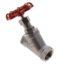 G 1'' Stainless Steel Angle Seat Valve 40 bar