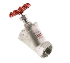 G 2'' Stainless Steel Angle Seat Valve 40 bar
