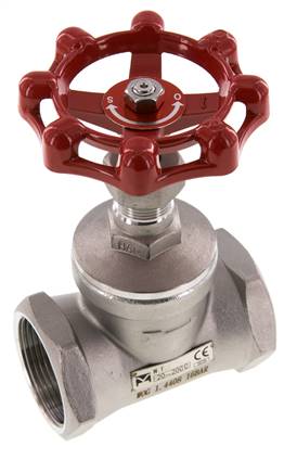 G 1-1/2'' Stainless Steel Globe Valve 16 bar