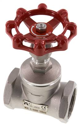G 1-1/2'' Stainless Steel Globe Valve 16 bar
