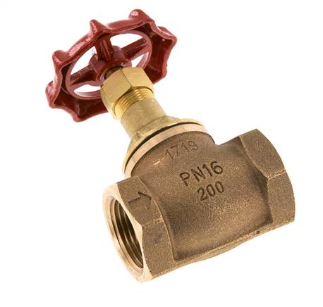 G 1'' Bronze Globe Valve 16 bar