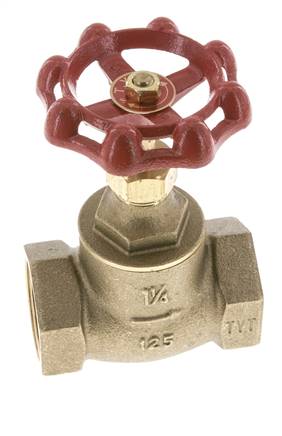 G 1-1/4'' Brass Globe Valve 10 bar