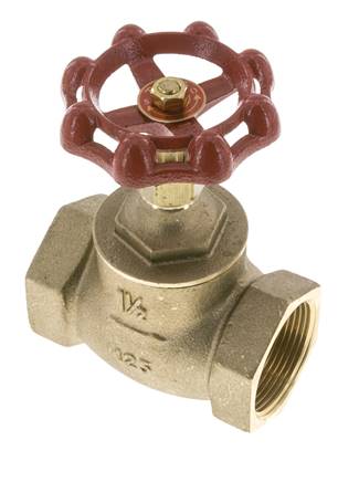 G 1-1/2'' Brass Globe Valve 10 bar