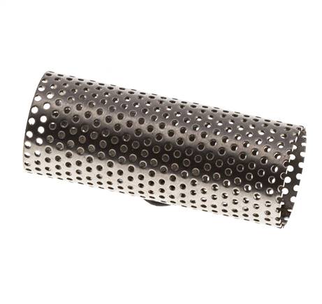 Tamiz de repuesto para colador, acero inoxidable, malla de 0,8mm, 14x35,3mm