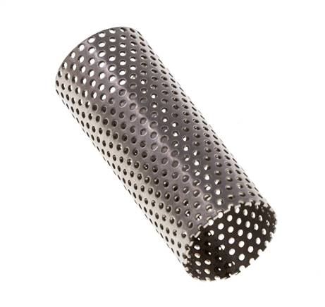 Tamiz de repuesto para colador, acero inoxidable, malla de 0,8mm, 14x35,3mm