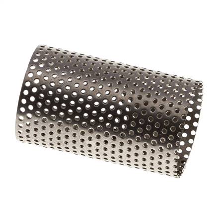 Tamiz de repuesto para colador, acero inoxidable, malla de 0,8mm, 18x30mm