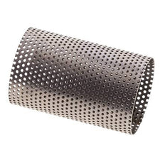 Tamiz de repuesto para colador, acero inoxidable, malla de 0,8mm, 25x39,5mm