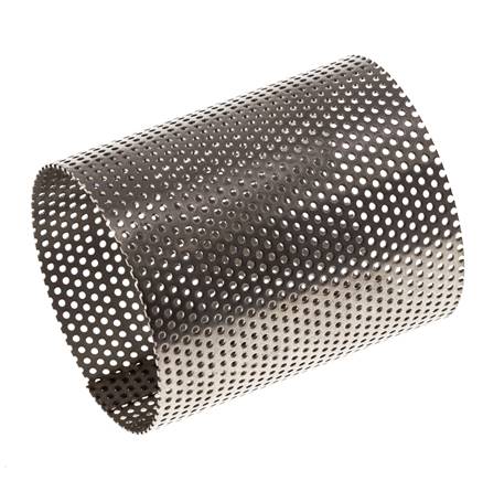 Tamiz de repuesto para colador, acero inoxidable, malla de 0,8mm, 35x42mm
