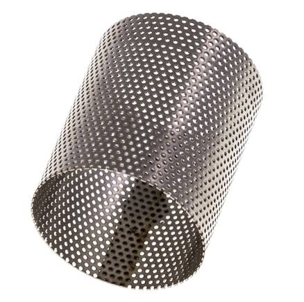 Tamiz de repuesto para colador, acero inoxidable, malla de 0,8mm, 35x42mm