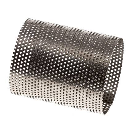 Tamiz de repuesto para colador, acero inoxidable, malla de 0,8mm, 35x42mm