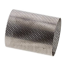 Tamiz de repuesto para colador, acero inoxidable, malla de 0,8mm, 40x49mm