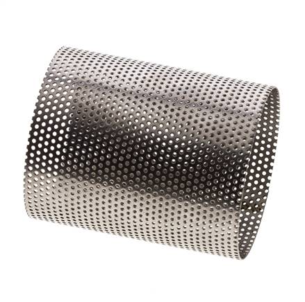 Tamiz de repuesto para colador, acero inoxidable, malla de 0,8mm, 40x49mm