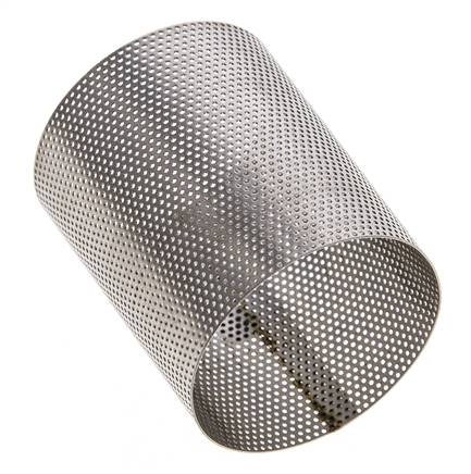 Tamiz de repuesto para colador, acero inoxidable, malla de 0,8mm, 50x59mm