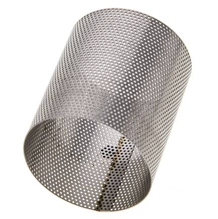 Tamiz de repuesto para colador, acero inoxidable, malla de 0,8mm, 50x59mm