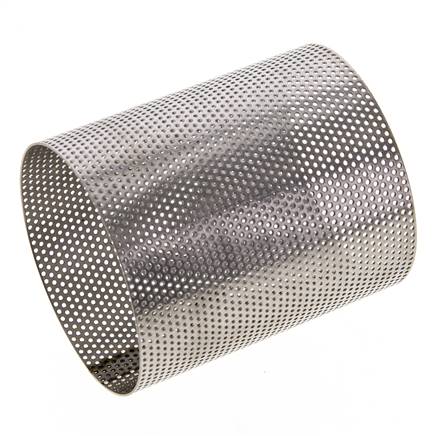 Tamiz de repuesto para colador, acero inoxidable, malla de 0,8mm, 50x59mm