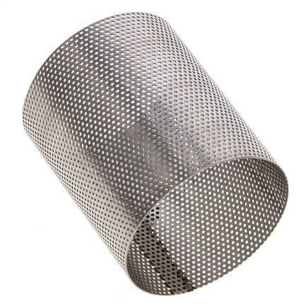 Tamiz de repuesto para colador, acero inoxidable, malla de 0,8mm, 50x59mm