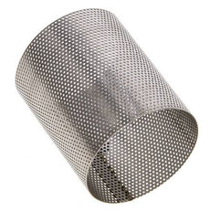Tamiz de repuesto para colador, acero inoxidable, malla de 0,8mm, 50x59mm