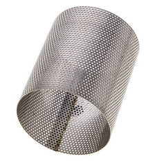 Tamiz de repuesto para colador, acero inoxidable, malla de 0,8mm, 50x59mm