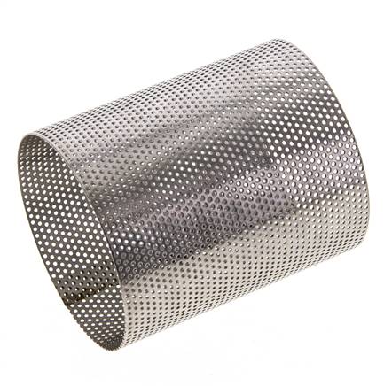 Tamiz de repuesto para colador, acero inoxidable, malla de 0,8mm, 50x59mm