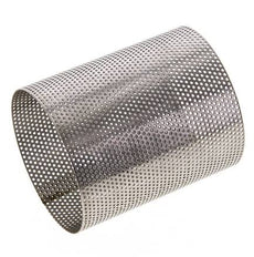 Tamiz de repuesto para colador, acero inoxidable, malla de 0,8mm, 50x59mm