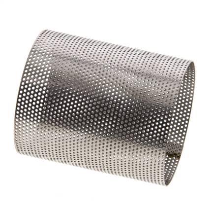 Tamiz de repuesto para colador, acero inoxidable, malla de 0,8mm, 50x59mm