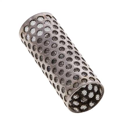 Tamiz de repuesto para colador, acero inoxidable, malla de 0,25mm, 14x35,3mm