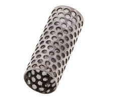 Tamiz de repuesto para colador, acero inoxidable, malla de 0,25mm, 14x35,3mm