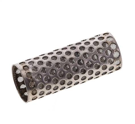Tamiz de repuesto para colador, acero inoxidable, malla de 0,25mm, 14x35,3mm