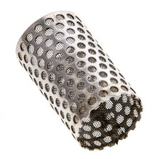 Tamiz de repuesto para colador, acero inoxidable, malla de 0,25mm, 18x30mm