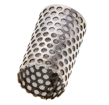Tamiz de repuesto para colador, acero inoxidable, malla de 0,25mm, 18x30mm