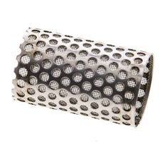 Tamiz de repuesto para colador, acero inoxidable, malla de 0,25mm, 18x30mm