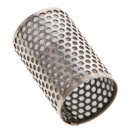 Tamiz de repuesto para colador, acero inoxidable, malla de 0,25mm, 25x39,5mm