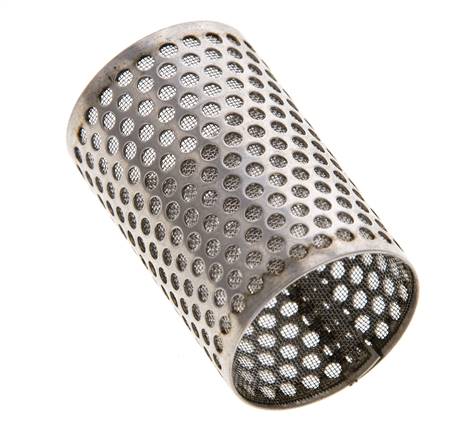 Tamiz de repuesto para colador, acero inoxidable, malla de 0,25mm, 25x39,5mm