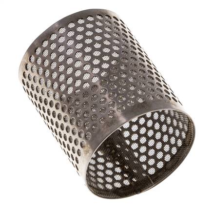 Tamiz de repuesto para colador, acero inoxidable, malla de 0,25mm, 35x42mm