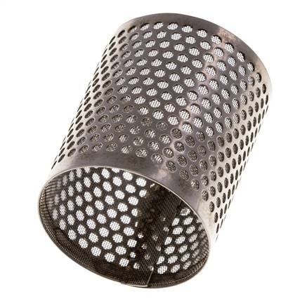 Tamiz de repuesto para colador, acero inoxidable, malla de 0,25mm, 35x42mm
