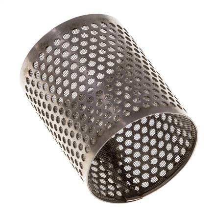 Tamiz de repuesto para colador, acero inoxidable, malla de 0,25mm, 35x42mm