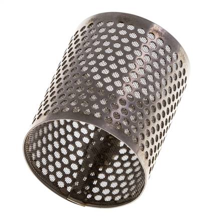 Tamiz de repuesto para colador, acero inoxidable, malla de 0,25mm, 35x42mm