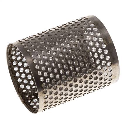 Tamiz de repuesto para colador, acero inoxidable, malla de 0,25mm, 35x42mm