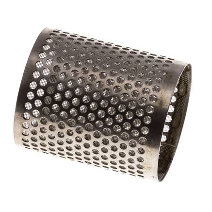 Tamiz de repuesto para colador, acero inoxidable, malla de 0,25mm, 35x42mm
