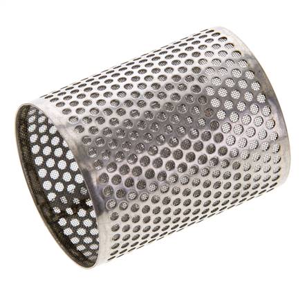 Tamiz de repuesto para colador, acero inoxidable, malla de 0,25mm, 40x49mm