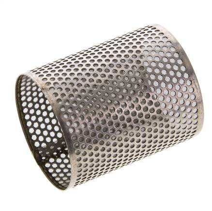 Tamiz de repuesto para colador, acero inoxidable, malla de 0,25mm, 50x59mm