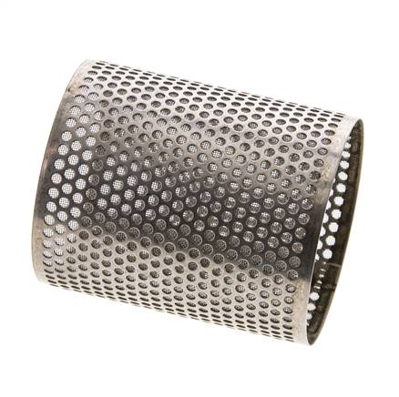 Tamiz de repuesto para colador, acero inoxidable, malla de 0,25mm, 50x59mm