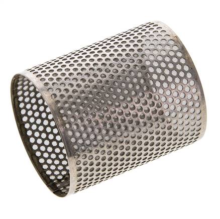 Tamiz de repuesto para colador, acero inoxidable, malla de 0,25mm, 50x59mm