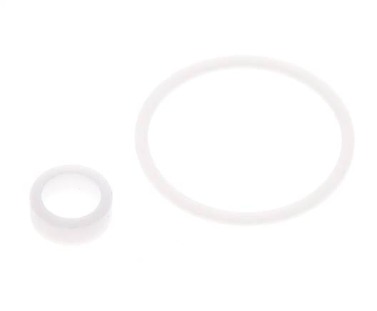 Kit de juntas de PTFE para filtro en Y 3/4", DIN 3202-M8 [2 piezas]