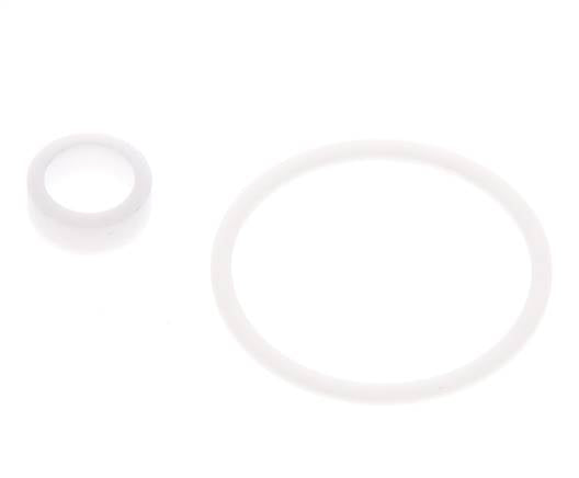 Kit de juntas de PTFE para filtro en Y 3/4", DIN 3202-M8 [2 piezas]